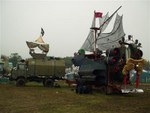 Joe Rush's Pirate Ship at Glastonbury 2004